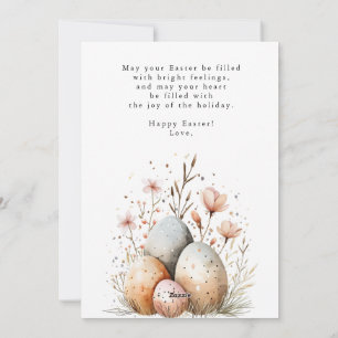 Pour Fêtes Annuelles pâques heureux, cartes de voeux de Pâques, salutat