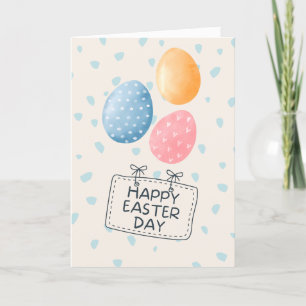 Pour Fêtes Annuelles pâques heureux, cartes de voeux de Pâques, salutat