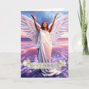 Pour Fêtes Annuelles Réjouissez-vous. Jésus est ressuscité. Cartes de v
