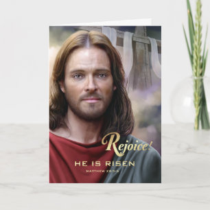 Pour Fêtes Annuelles Réjouissez-vous. Jésus est ressuscité. Cartes de v
