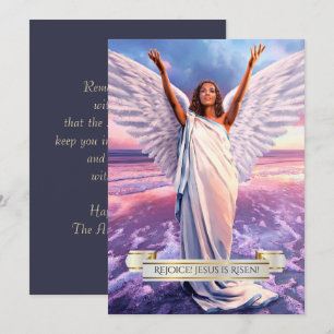 Pour Fêtes Annuelles Réjouissez-vous ! Jésus est ressuscité. Cartes rel