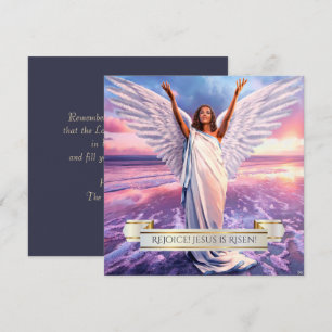 Pour Fêtes Annuelles Réjouissez-vous ! Jésus est ressuscité. Cartes rel