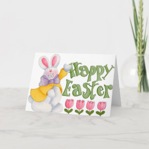 Pour Fêtes Annuelles Salutations de Pâques peintes à la main Cartes d