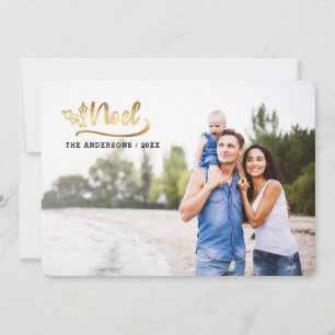 Pour Fêtes Annuelles script noel photo moderne vacances cartes photos