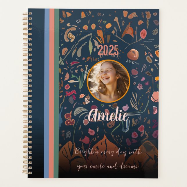 Pour Filles, Abstrait Floral Design Photo (Devant)