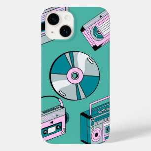 Pour iPhone 14 Coque de téléphonie mobile Retro Green