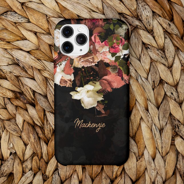 Pour iPhone 14 Fleurs d'automne personnalisées Coque d'impression (Créateur téléchargé)