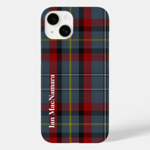 Pour iPhone 14 MacNamara Clan Tartan Plaid Coque-Mate coque iphon