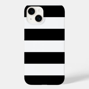 Pour iPhone 14 Noir et blanc rayé - Samsung Galaxy S4 Coque