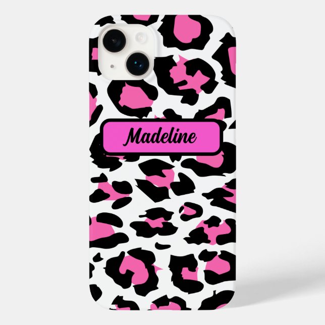 Pour iPhone 14 Plus Hot Leopard Poster de animal Téléphone / coque ipa (Verso)