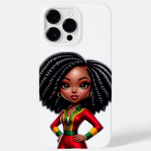 Pour iPhone 14 Pro Max Chibi Black Girl Ipone Coque