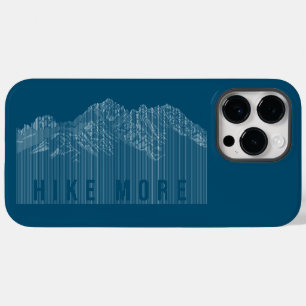 Pour iPhone 14 Pro Max Randonnée Plus Montagnes White Coque-Mate coque ip
