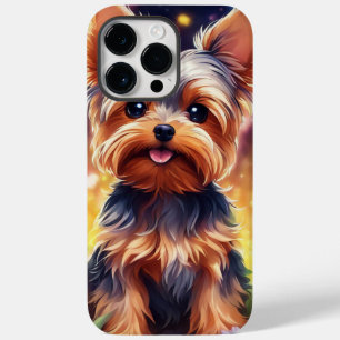 Pour iPhone 14 Pro Max Yorkie Coque