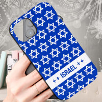 Coque Israël patriotique, blanc David Star / Israë