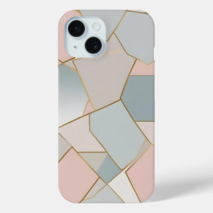Pour iPhone 15 Pastel Mosaic Harmony Coque