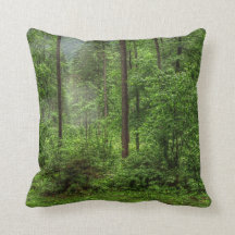 "Pour l'amour coussin de décorateur de forêt"