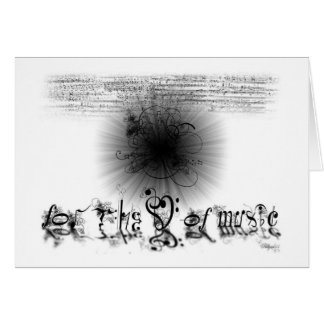 Pour l'amour de la musique