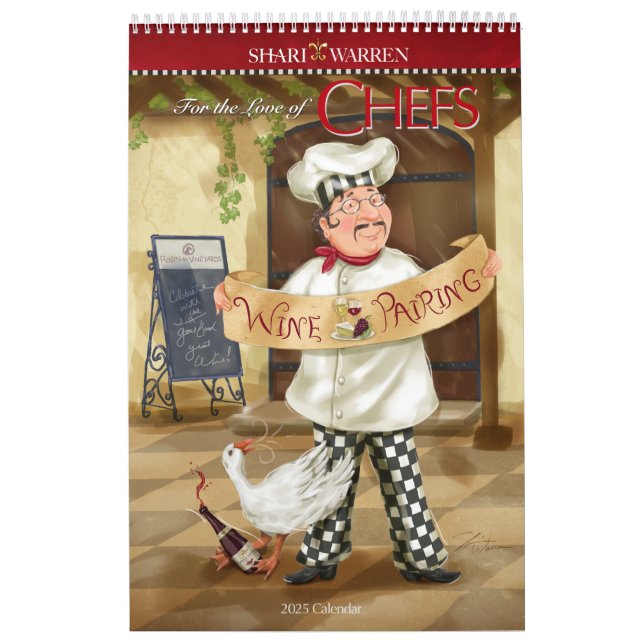 Pour l'amour du calendrier CHEFS 2025 (Protection)
