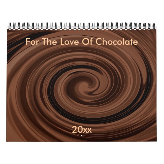 Pour l'amour du calendrier personnalisable de (Protection)
