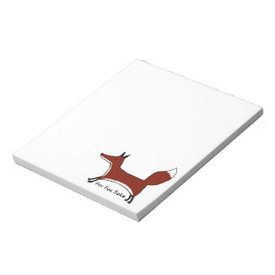 Pour le Bloc-notes Fox Sake