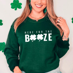 Pour le Booze St. Patrick’s Day Sweatshirt