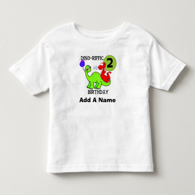 Pour Les Tous Petits 2ème T-shirt personnalisé d'anniversaire de (Devant)