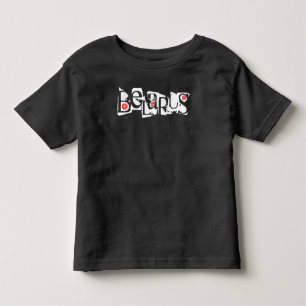 Pour Les Tous Petits Biélorussie Б л а р с folklorique de T-Shirt