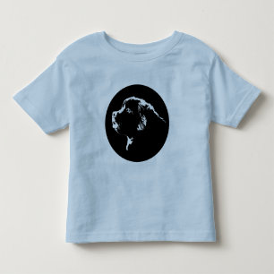 Pour Les Tous Petits Chemises de chien d'enfant en bas âge de T-shirt