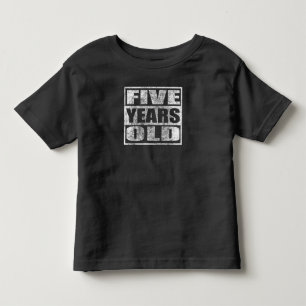 Pour Les Tous Petits Cinq années - 5ème T-shirt heureux d'anniversair