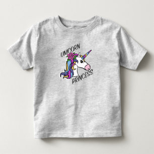 Pour Les Tous Petits Conception de princesse licorne - T-Shirt en jerse
