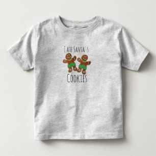 Pour Les Tous Petits Cookies en pain d'épice T-shirt jersey fin Toddler