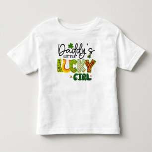 Pour Les Tous Petits Daddy's Little Girl Tee - Irish Toddler T-Shirt