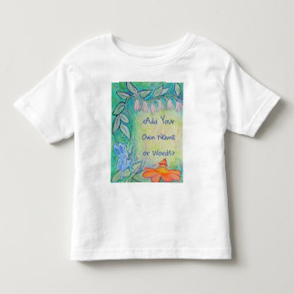 Pour Les Tous Petits Fairy Garden Flower Imaginaire Art Custom T-Shirt