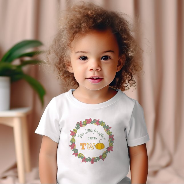 Pour Les Tous Petits Fall Forest Friends 2e anniversaire T-shirt (Créateur téléchargé)