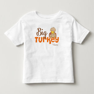 Pour Les Tous Petits Grand Turquie Thanksgiving T-shirt personnalisé