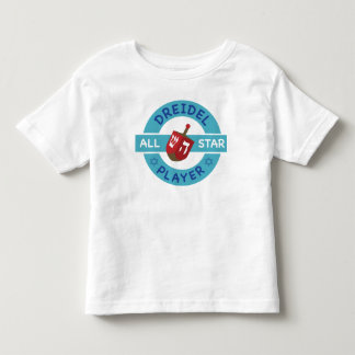 Pour Les Tous Petits Hanoukka tout le T-shirt d'Étoile-Dreidel