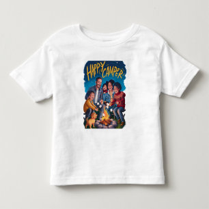 Pour Les Tous Petits Happy Camper Toddler T-shirt (3)
