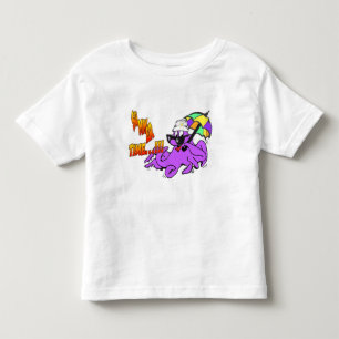 Pour Les Tous Petits Heure d'été Octopus Toddler T-shirt