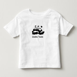 Pour Les Tous Petits Le panda jumelle le T-shirt