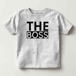 Pour Les Tous Petits Le T-shirt Boss Toddler