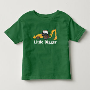 Pour Les Tous Petits Little Digger - Toddler Fine Jersey T-Shirt 