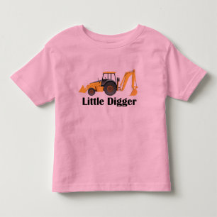 Pour Les Tous Petits Little Digger - Toddler Fine Jersey T-Shirt 