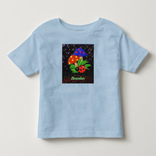 Pour Les Tous Petits Little Ladybug, T-shirt personnalisé Toddler