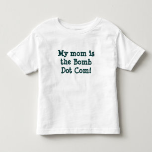 Pour Les Tous Petits Ma maman est COM de point de bombe ! T-shirt