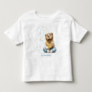 Pour Les Tous Petits Mignonne Porte Mon T-shirt d'anniversaire