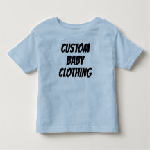 Modèle blanc T-shirt Toddler personnalisé
