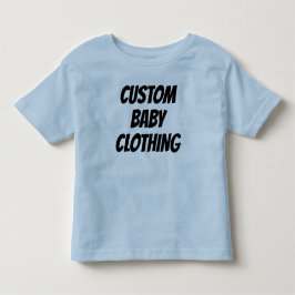Pour Les Tous Petits Modèle blanc T-shirt Toddler personnalisé