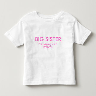 Pour Les Tous Petits Nouveau T-shirt Big Sister