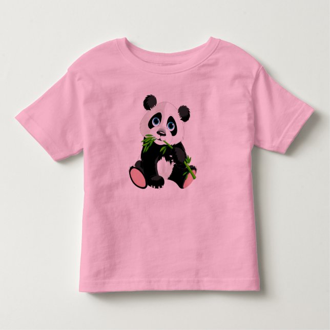 Pour Les Tous Petits Panda Bear Todd ; er T-Shirt (Devant)