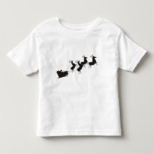 Père Noël * T-shirt Reindeer Toddler